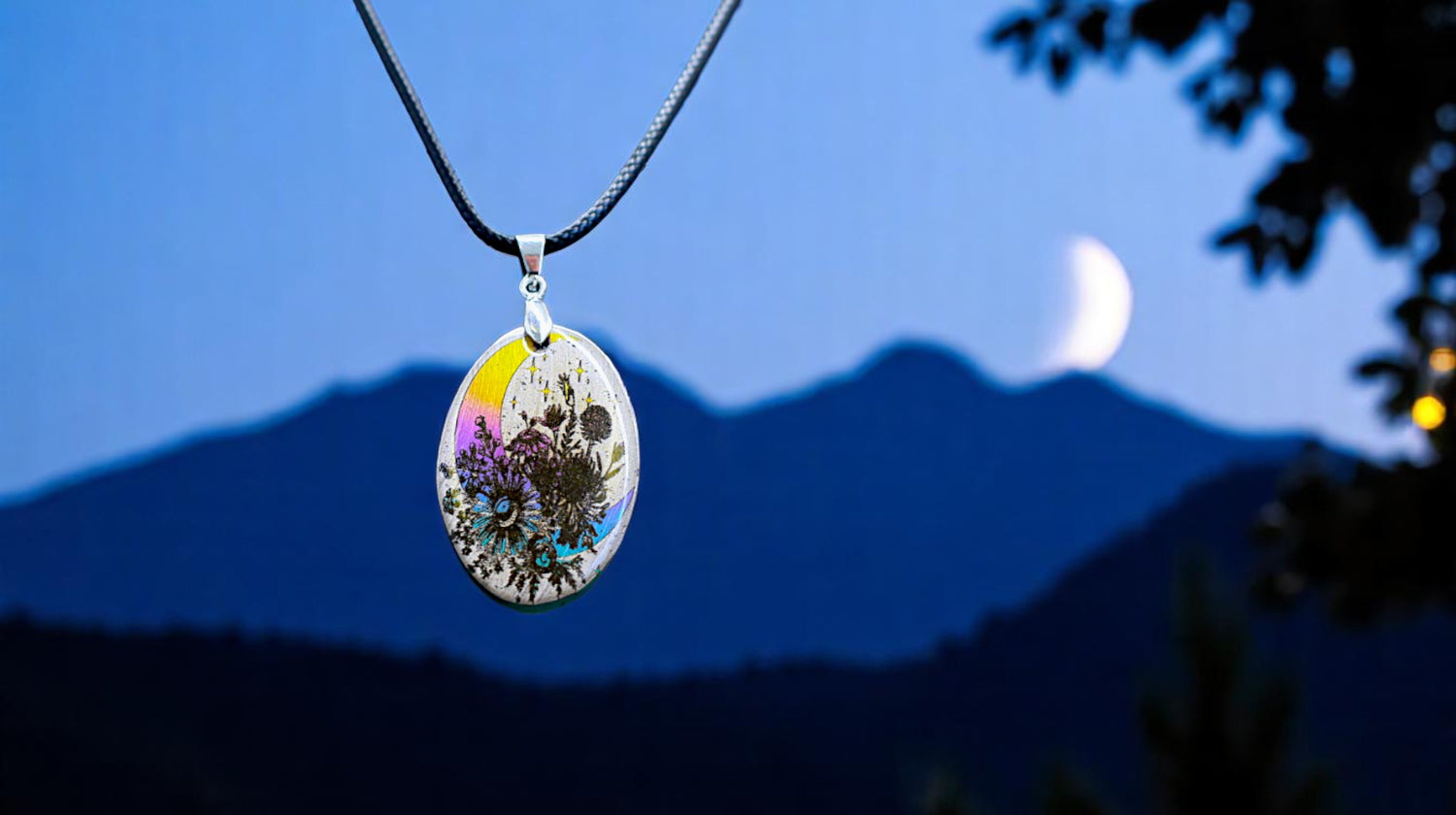 Moon & Flowers - C1142