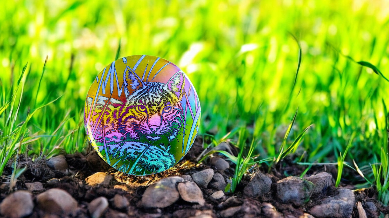 Lynx Face Medallion - MA332